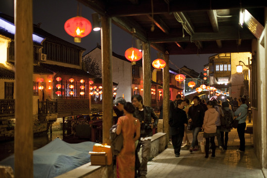蘇州七里山塘街