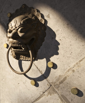 門頭獸 門環(huán) 江寧織造博物館