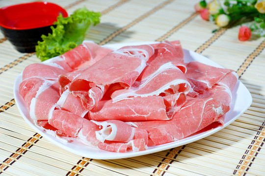 涮火鍋肉片