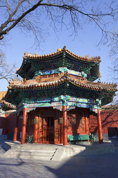 雍和宮 寺廟建筑 中式建筑