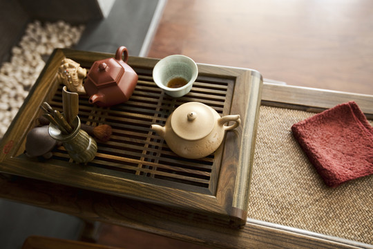 茶臺 茶道 茶壺 中式家居