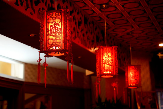招財(cái)進(jìn)寶宮燈