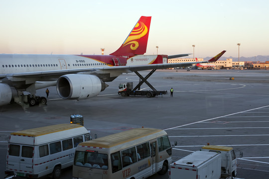 飛機(jī)場(chǎng) 停機(jī)坪 航空服務(wù) 機(jī)場(chǎng)
