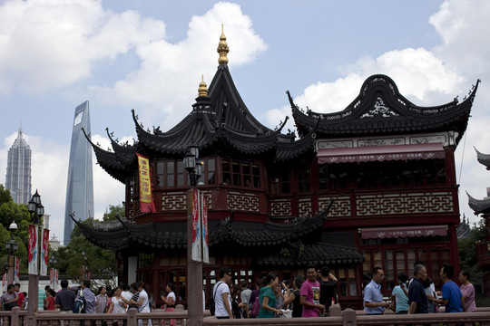 上海小街道 豫園老街