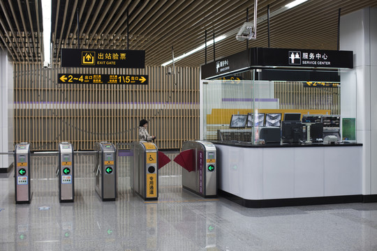 地鐵站 現(xiàn)代建筑  城市交通