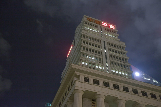 上海 陸家嘴 夜景 都市 現(xiàn)代