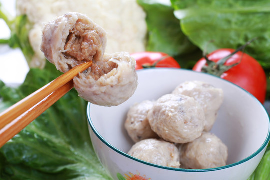 肉丸 肉圓 貢丸 魚丸 丸子