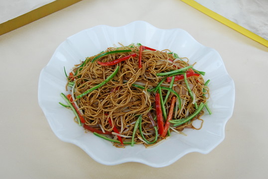 頭抽辣椒炒面