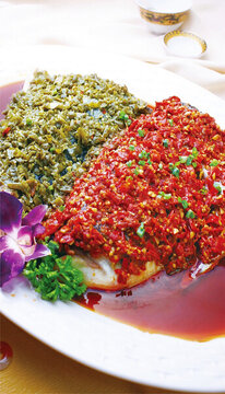 剁椒蒸水庫(kù)大魚頭