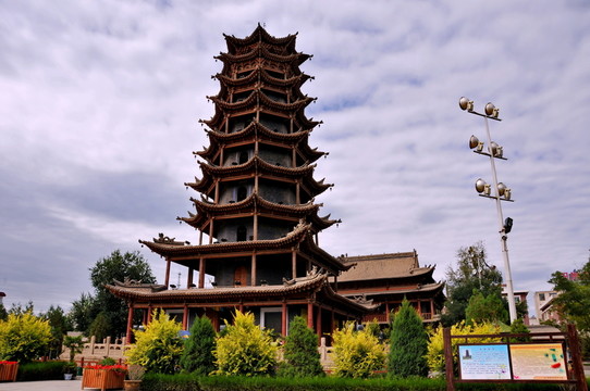 張掖木塔