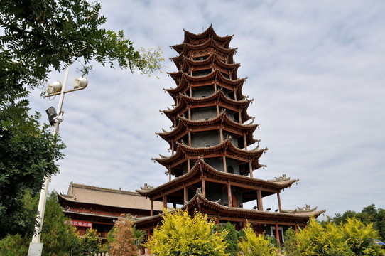張掖木塔