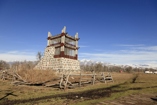 草原建筑