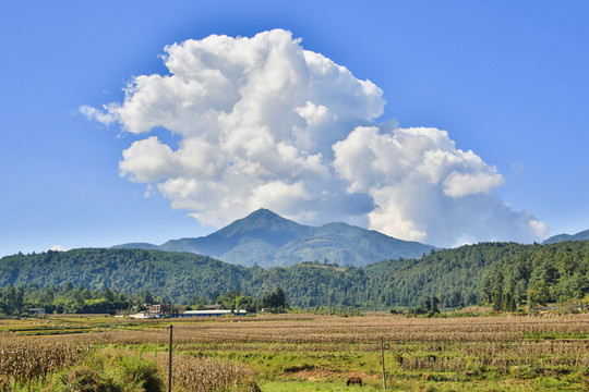 藍(lán)天白云