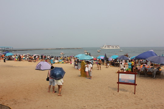 北戴河海邊
