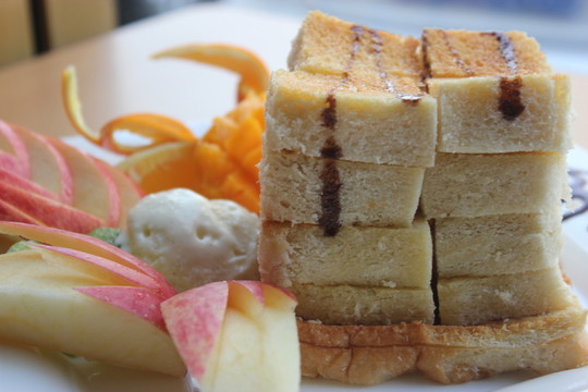 松糕 糕點 芒果 水果