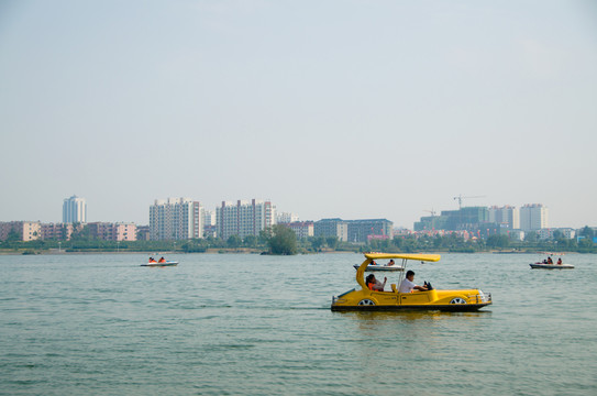 臨沂市沂水河風光