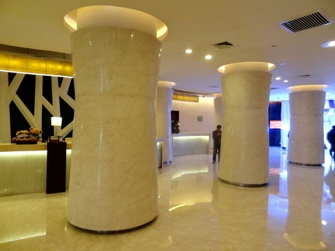 酒店大堂 石材圓柱