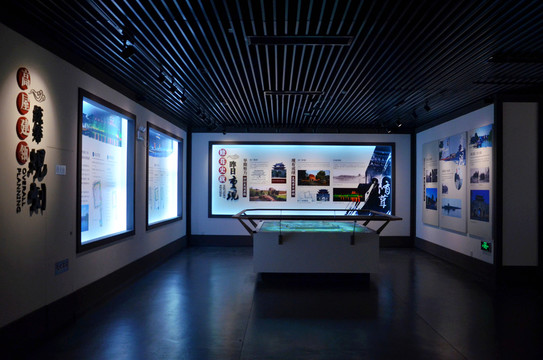 博物館展廳一角