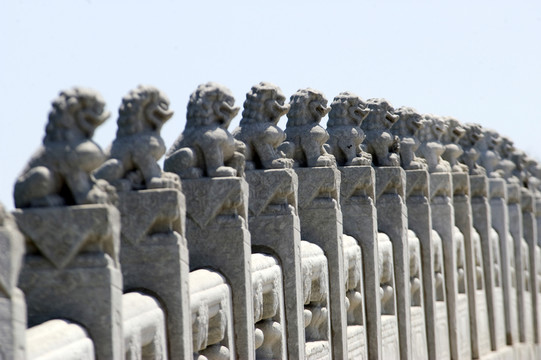 北京頤和園十七孔橋