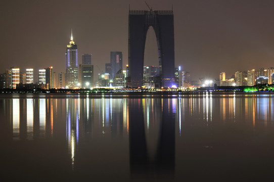 蘇州金雞湖夜景