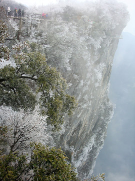 張家界雪景