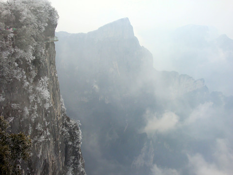 張家界雪景