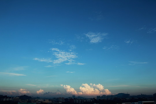 藍(lán)天白云