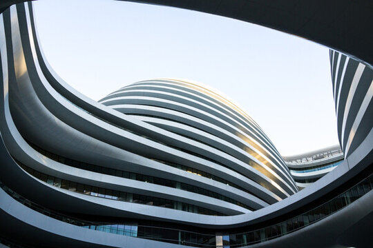 現(xiàn)代建筑 銀河SOHU