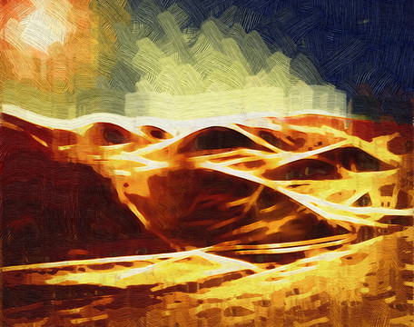 抽象裝飾畫
