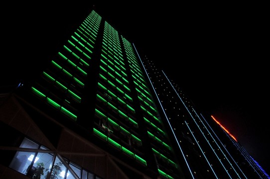 城市夜景 建筑夜景