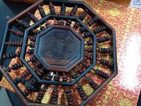 算盤 珠算 計算器 民俗 紅木