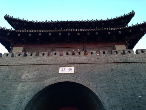 揚州 東關街 傳統(tǒng)建筑 城樓