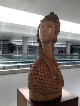 浦東機場 航站樓 藝術(shù)雕塑