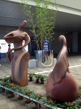 浦東機(jī)場 航站樓 藝術(shù)雕塑