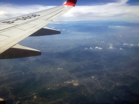 航拍 天空 地形地貌 山川河流