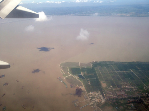 航拍 天空 地形地貌 山川河流