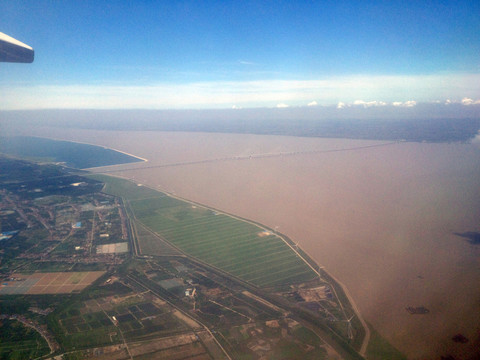 航拍 天空 地形地貌 山川河流