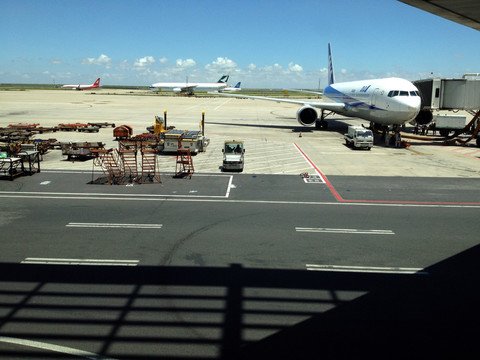 停機(jī)坪 機(jī)場(chǎng) 飛機(jī)