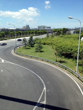 機(jī)場高速 浦東機(jī)場 上海 現(xiàn)代