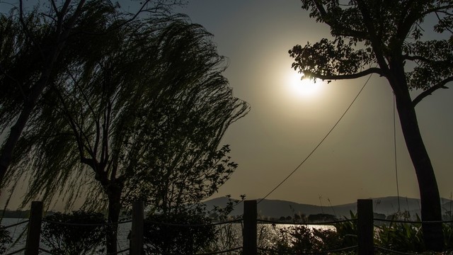 石湖黃昏