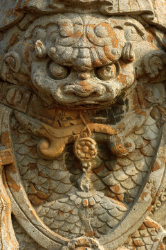 石雕獸