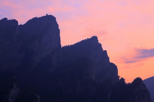 伏牛山老界嶺日出風(fēng)光