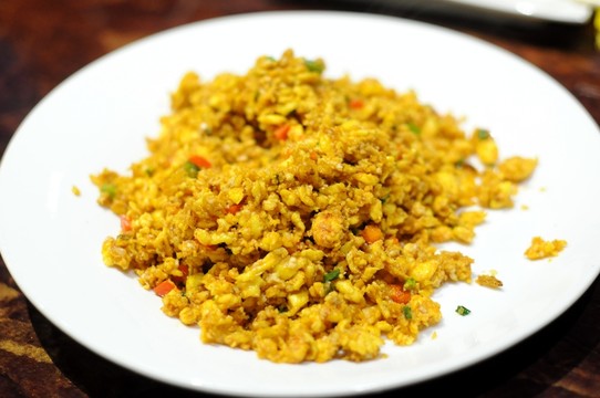 臭豆腐炒雞蛋