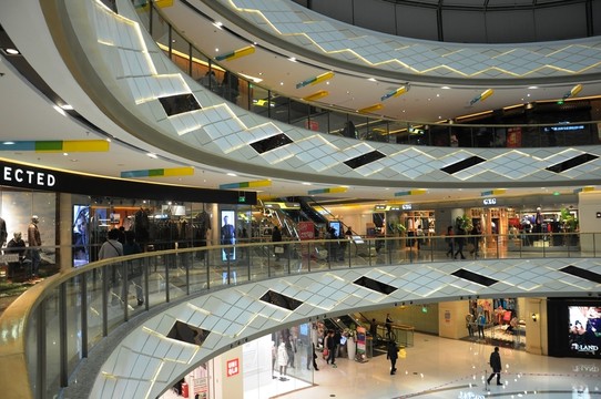 大型超市內(nèi)景 商業(yè)中心