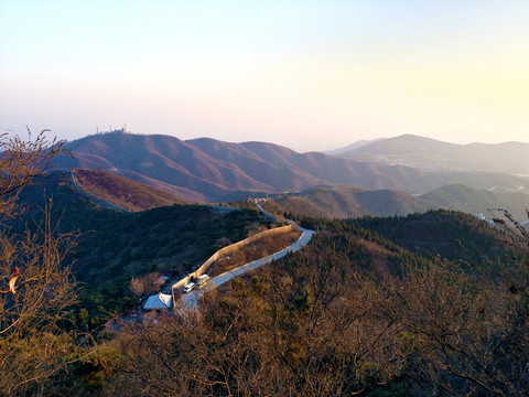 深秋的北京香山