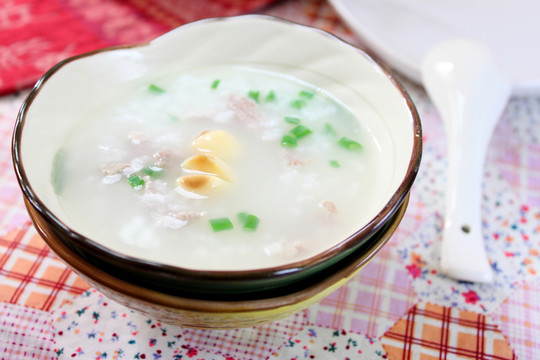 蓮子肉片粥