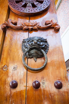 日光巖寺 鋪首門環(huán)