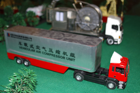 大型運(yùn)輸車輛模型