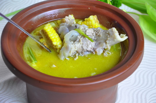 玉米龍骨湯