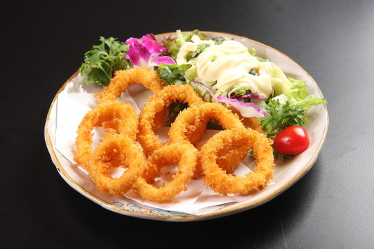 炸魷魚圈